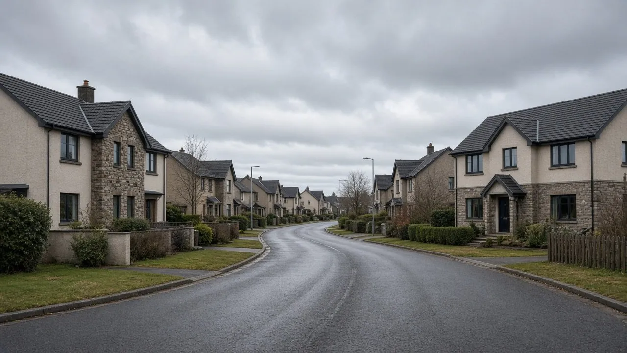 Later housing estate in Inverness, Highland